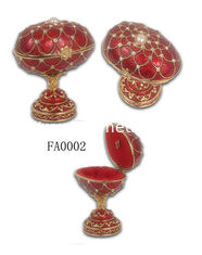 China Faberge Egg Box Faberge Egg Jewelry Box Faberge Egg Jeweled Box supplier