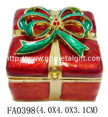 China 2014 Newly Design Lovely Christmas Jewelry Box For Ladies Gift supplier
