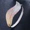 Leaf Zirconia Bracelet for Women Silver Color Water Drop CZ Bracelets CZ Stone Leaf Setting Crystal Flower Party Jewelry supplier