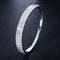 Fashion White Round Zircon Bracelet For Women Shiny CZ Crystal Adjustable Chain Bracelet Female Bridal Wedding Jewelry supplier