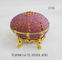 Easter Gifts Egg Faberge Trinket Box Jewelry Display Box Faberge Egg Box supplier