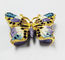 Pewter wholesale Butterfly shape custom metal jewelry box supplier