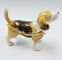 Handmade dog shape animal print jewelry box for Jewelry dog trinket boxes supplier