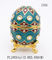 Faberge Egg Style Decorative Enameled Trinket Box Classic Russian Egg Jewelry Box Collectibles Unique Easter Egg Gift supplier